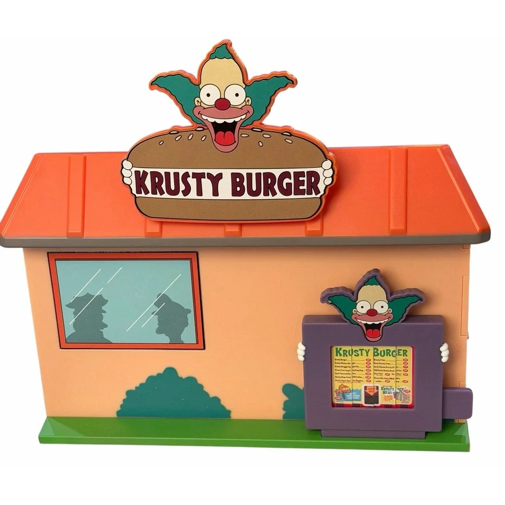 The Simpsons Family Bart Lisa Homer Multipack & Krusty Burger Diorama Sets